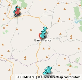 Mappa Via Canale, 94012 Barrafranca EN, Italia (5.40308)