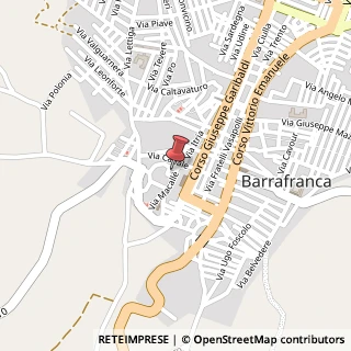 Mappa Piazza Messina Fratelli, 1, 94012 Barrafranca, Enna (Sicilia)