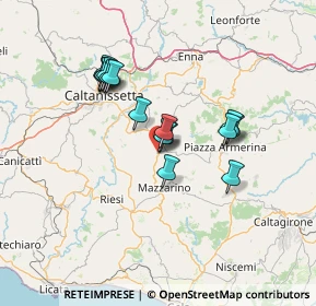 Mappa Via Canale, 94012 Barrafranca EN, Italia (12.97813)