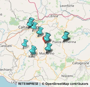 Mappa Via Canale, 94012 Barrafranca EN, Italia (11.4745)