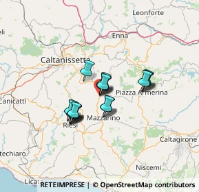 Mappa Via Canale, 94012 Barrafranca EN, Italia (10.359)