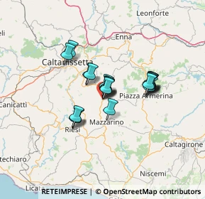 Mappa Via Canale, 94012 Barrafranca EN, Italia (10.4015)