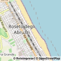 Map Roseto degli Abruzzi