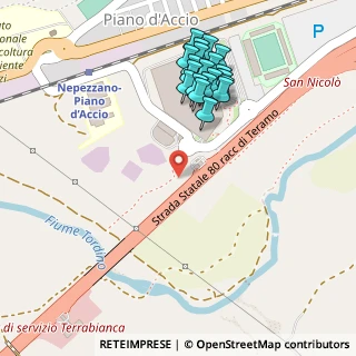 Mappa Località Piano D’Accio, 64020 Teramo TE, Italia (0.2715)