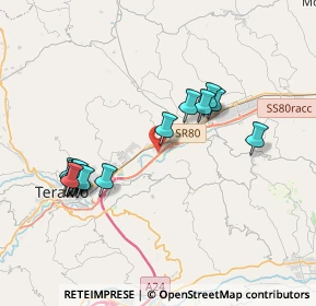 Mappa Località Piano D’Accio, 64020 Teramo TE, Italia (4.12412)
