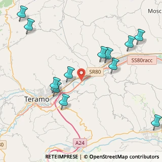 Mappa Località Piano D’Accio, 64020 Teramo TE, Italia (5.22667)