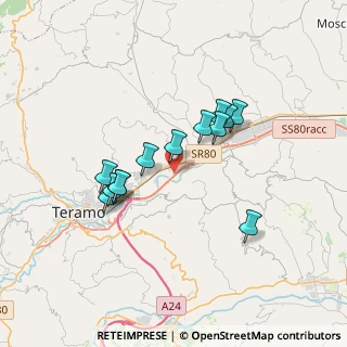 Mappa Località Piano D’Accio, 64020 Teramo TE, Italia (3.10385)