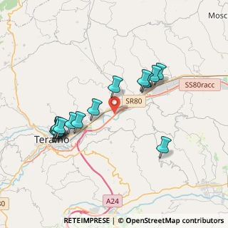Mappa Località Piano D’Accio, 64020 Teramo TE, Italia (3.96333)