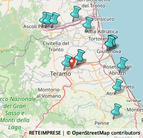 Mappa Località Piano D’Accio, 64020 Teramo TE, Italia (17.44429)