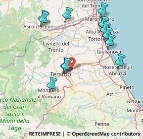 Mappa Località Piano D’Accio, 64020 Teramo TE, Italia (17.47143)