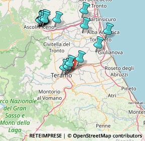 Mappa Località Piano D’Accio, 64020 Teramo TE, Italia (17.7955)