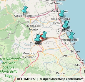 Mappa Località Piano D’Accio, 64020 Teramo TE, Italia (13.10455)