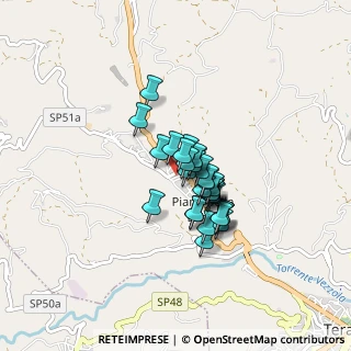 Mappa SP 51a SP.51 Per Putignano, 64100 Teramo TE, Italia (0.54367)