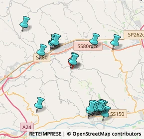 Mappa Contrada Pianvilla, 64020 Castellalto TE, Italia (4.54632)
