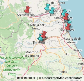 Mappa Via Elio De Cupiis, 64100 Teramo TE, Italia (16.29636)