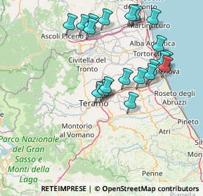 Mappa Via Elio De Cupiis, 64100 Teramo TE, Italia (16.322)