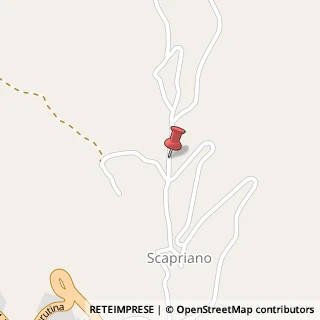 Mappa Contrada Scapriano, , 64100 Teramo, Teramo (Abruzzo)