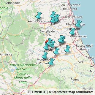 Mappa Piazzale Cimitero, 64100 Teramo TE, Italia (13.41176)