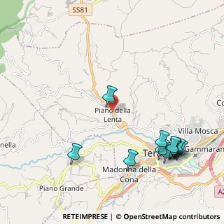 Mappa Piazzale Cimitero, 64100 Teramo TE, Italia (2.67167)
