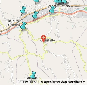 Mappa Via Madonna degli Angeli, 64020 Castellalto TE, Italia (3.32167)