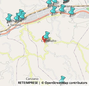 Mappa Via Madonna degli Angeli, 64020 Castellalto TE, Italia (3.23143)