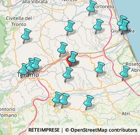 Mappa Via Madonna degli Angeli, 64020 Castellalto TE, Italia (9.058)