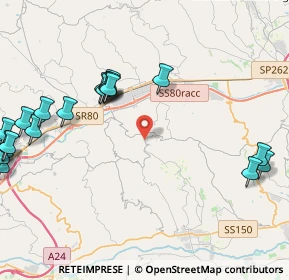 Mappa Via Madonna degli Angeli, 64020 Castellalto TE, Italia (5.7445)