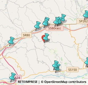 Mappa Via Madonna degli Angeli, 64020 Castellalto TE, Italia (5.31857)