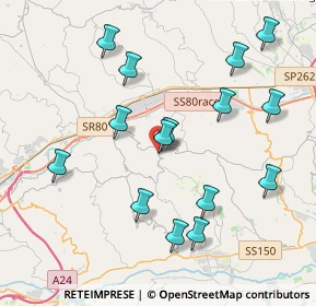 Mappa Via Madonna degli Angeli, 64020 Castellalto TE, Italia (4.28267)