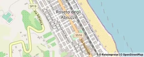 Mappa Roseto degli Abruzzi