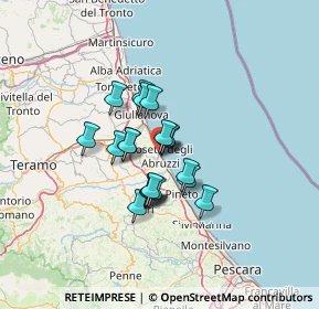 Mappa Via Goffredo Mameli, 64026 Roseto degli Abruzzi TE, Italia (9.3915)