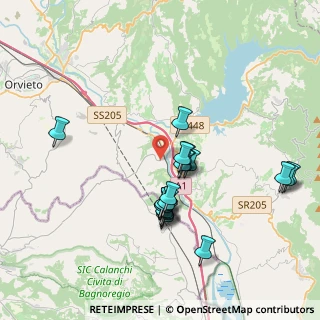 Mappa SP 98, 05023 Baschi TR, Italia (3.7245)