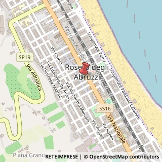 Mappa Piazza della Libertà, 7, 64026 Roseto degli Abruzzi, Teramo (Abruzzo)