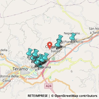 Mappa Via Silvio Gambini, 64100 Teramo TE, Italia (1.5935)