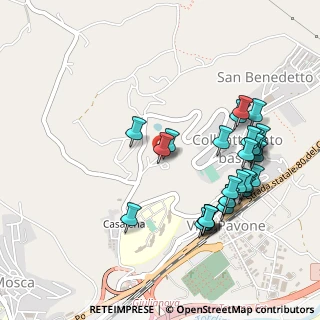 Mappa Via Silvio Gambini, 64100 Teramo TE, Italia (0.55483)