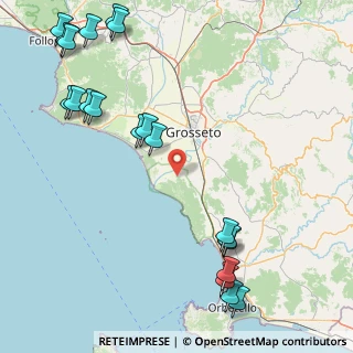 Mappa Strada del Mare, 58100 Alberese GR, Italia (24.1205)