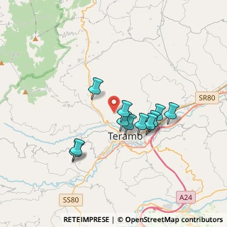 Mappa Contrada Scapriano Basso, 64100 Teramo TE, Italia (3.03)