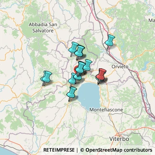 Mappa Via Vittorio Veneto, 01025 Grotte di Castro VT, Italia (8.32)