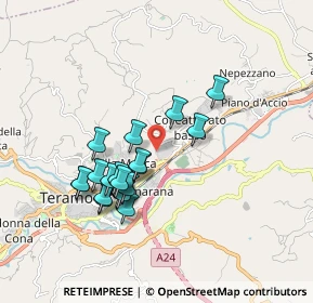 Mappa Contrada Casalena, 64100 Teramo TE, Italia (1.659)