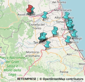 Mappa Contrada Casalena, 64100 Teramo TE, Italia (14.48)