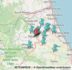 Mappa Contrada Casalena, 64100 Teramo TE, Italia (7.74571)