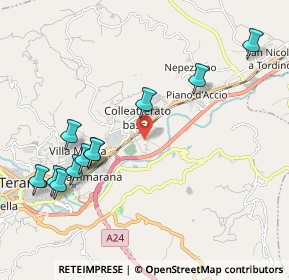 Mappa Via Melozzi Gabriele, 64100 Teramo TE, Italia (2.36636)