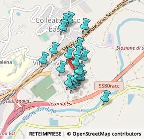 Mappa Via Melozzi Gabriele, 64100 Teramo TE, Italia (0.3145)