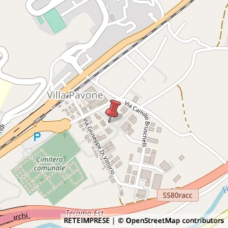 Mappa Via Pasquale Taccone, 12/14/16, 64100 Teramo, Teramo (Abruzzo)