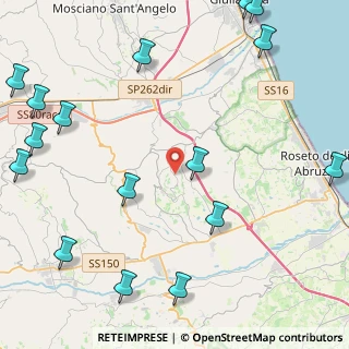 Mappa Morro D'oro, 64020 Morro D'oro TE, Italia (6.6875)