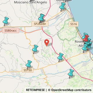 Mappa Morro D'oro, 64020 Morro D'oro TE, Italia (6.95941)