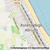 Térkép Roseto degli Abruzzi