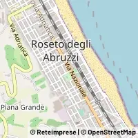 Peta Roseto degli Abruzzi