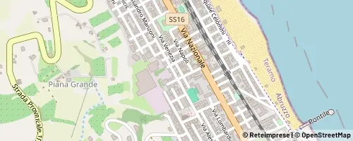 Mappa Roseto degli Abruzzi