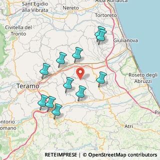 Mappa 64020 Castellalto TE, Italia (7.44455)